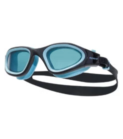 Sporti HydroEdge Celerity Goggle -Daily Swim Wear 8646634143912 brownlensblueblackframe