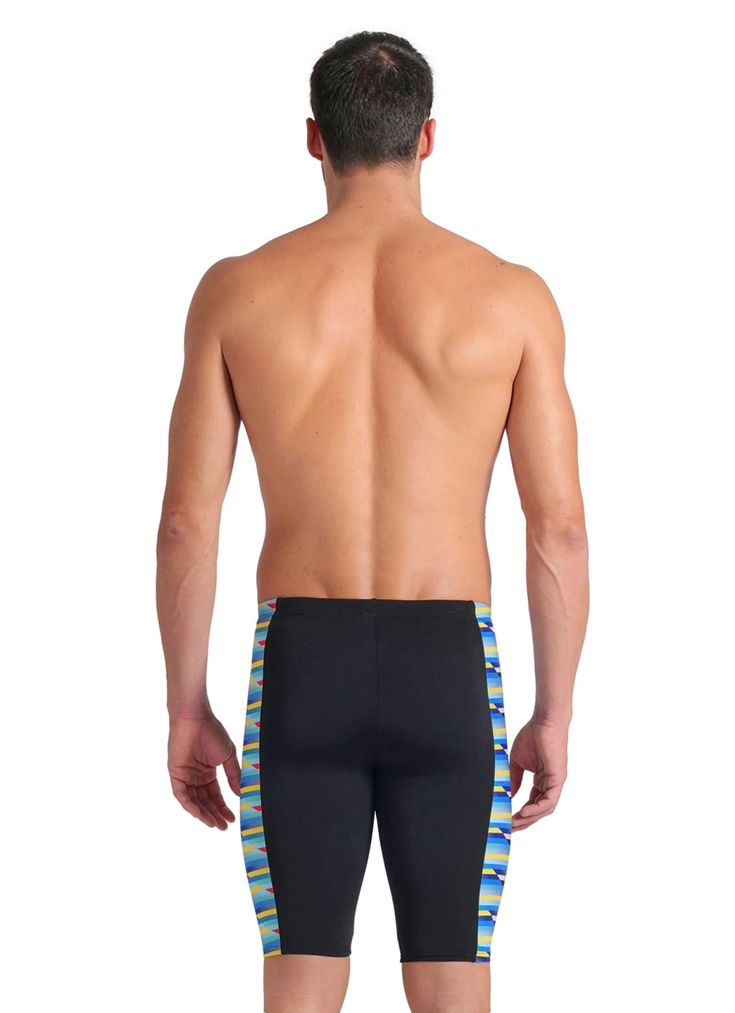 Arena Men's Racing Stripe Jammer Swimsuit 6 Arena Men's Racing Stripe Jammer Swimsuit - Image 4