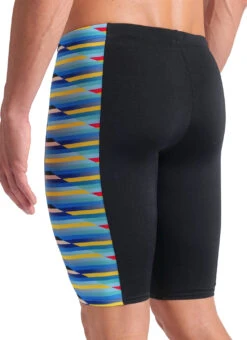 Arena Men's Racing Stripe Jammer Swimsuit 23 Arena Men's Racing Stripe Jammer Swimsuit -Daily Swim Wear 8646820561064 blackmulti 5a
