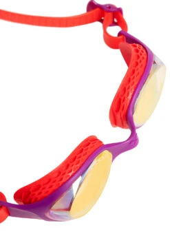Arena Jr Air Mirrored Goggle -Daily Swim Wear 8646820888744 yellowcopperplumbrightcoral 6a