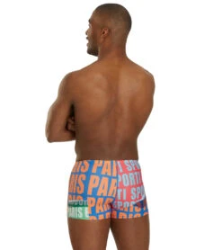 Sporti Paris Metro Pop Square Leg Swimsuit (26-40) -Daily Swim Wear 8646838124712 metropop 3a