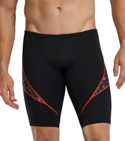 TYR Men's Scoria Jammer Swimsuit -Daily Swim Wear 8646901366952 charred