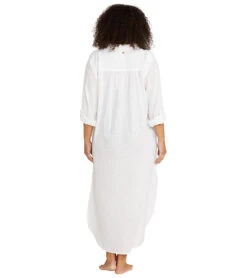 Artesands Woman's Plus Size Chantique Monteverdi Maxi Over Shirt 11 Artesands Woman's Plus Size Chantique Monteverdi Maxi Over Shirt -Daily Swim Wear 8646963429544 white 3a