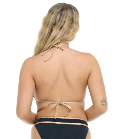 Body Glove Women's Undersea Dita Triangle Bikini Top -Daily Swim Wear 8647300120744 black 3a