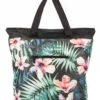 ALOHA Hibiscus Palm Day Tripper Beach Tote -Daily Swim Wear 8647355760808 hibiscuspalm