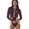 Rip Curl Women's G-Bomb Long Sleeve High Cut Spring Suit Wetsuit