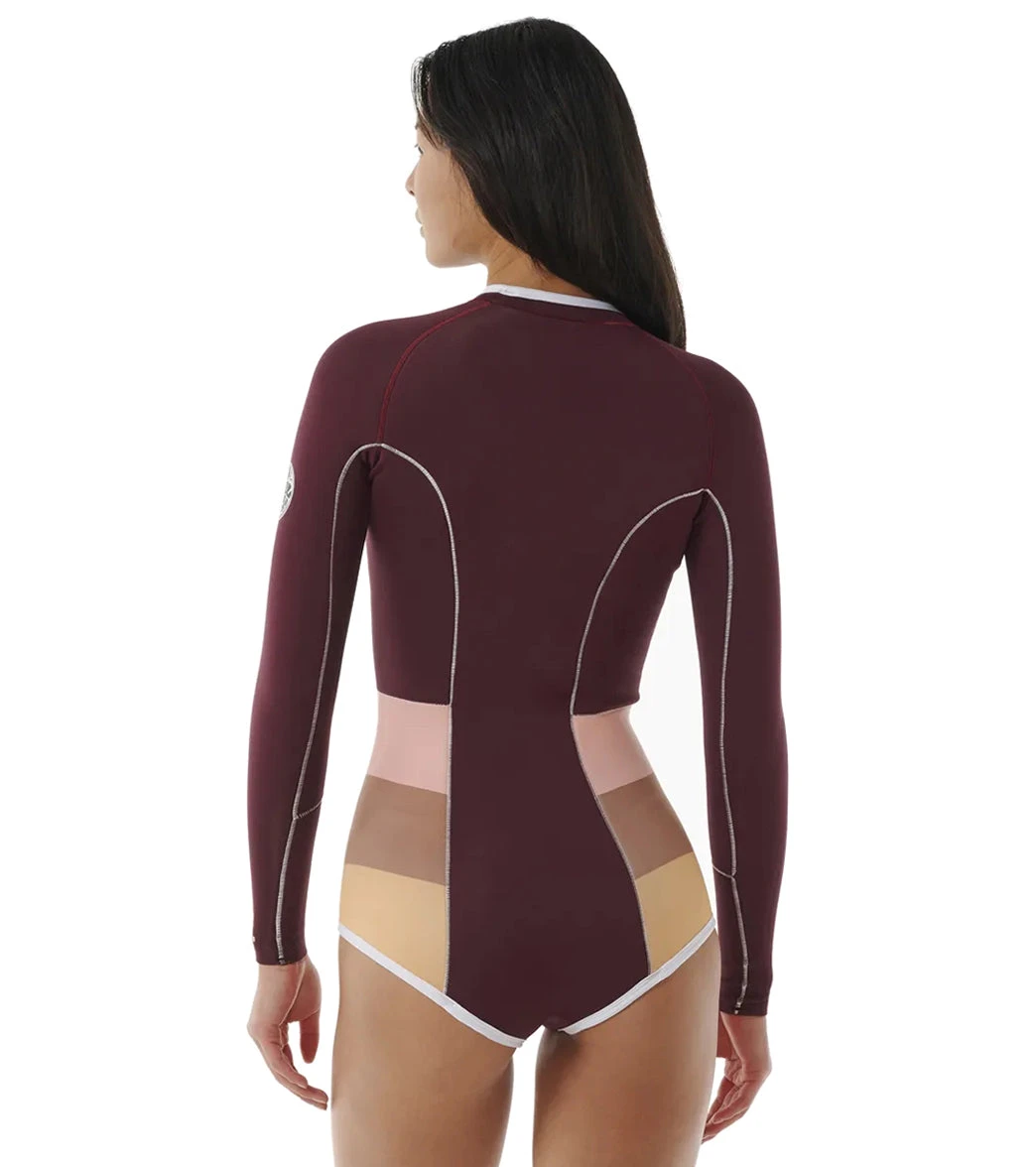 Rip Curl Women's G-Bomb Long Sleeve High Cut Spring Suit Wetsuit 5 Rip Curl Women's G-Bomb Long Sleeve High Cut Spring Suit Wetsuit - Image 3