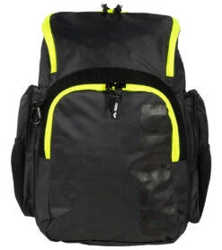 Arena Spiky III 35 Backpack -Daily Swim Wear 8647382171816 darksmokeneonyellow