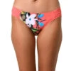 Jantzen Women's Botanical Beauty Bikini Bottom -Daily Swim Wear 8647799406760 coralcutie 1a