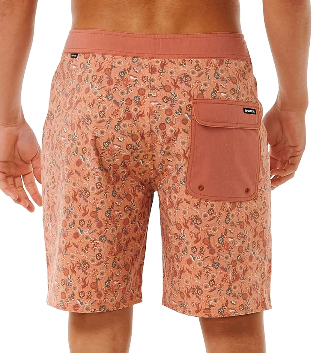 Rip Curl Men's 19" Mirage Floral Reef Board Shorts 7 Rip Curl Men's 19" Mirage Floral Reef Board Shorts - Image 5