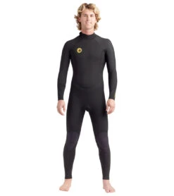 Body Glove Men's Heritage 3/2mm Back Zip Full Wetsuit -Daily Swim Wear 8648207466664 black