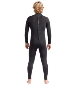 Body Glove Men's Heritage 3/2mm Back Zip Full Wetsuit -Daily Swim Wear 8648207466664 black 3a