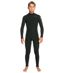 Quiksilver Youth 4/3mm Everyday Sessions B Back Zip Fullsuit Wetsuit 8 Quiksilver Youth 4/3mm Everyday Sessions B Back Zip Fullsuit Wetsuit -Daily Swim Wear 8648415903912 black