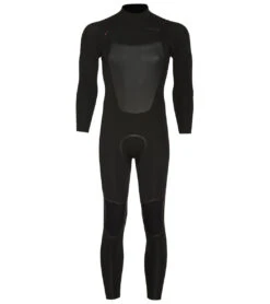 Quiksilver Men's 4/3mm Marathon Sessions Chest Zip Fullsuit Wetsuit -Daily Swim Wear 8648521285800 2t