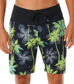 Rip Curl Men's 19" Mirage Mason Barrel Killa Board Shorts -Daily Swim Wear 8648526626984 neonlime