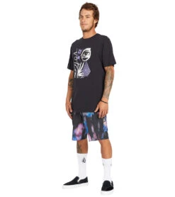 Volcom Men's 20" Paint Dye Shield Mod Board Shorts 15 Volcom Men's 20" Paint Dye Shield Mod Board Shorts -Daily Swim Wear 8648557297832 2t