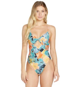Volcom Women's Take It Easy One Piece Swimsuit -Daily Swim Wear 8648557363368 multi