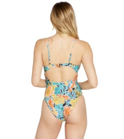 Volcom Women's Take It Easy One Piece Swimsuit -Daily Swim Wear 8648557363368 multi 3a
