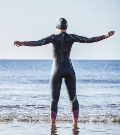 Zone3 Women's Aspire Fullsuit Tri Wetsuit -Daily Swim Wear 8648604582056 navyredblue 6a