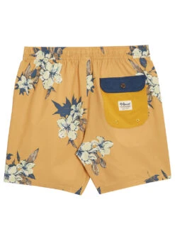 Rip Curl 18" Aloha Hotel Swim Trunks -Daily Swim Wear 8648685748392 mustardgold 2a