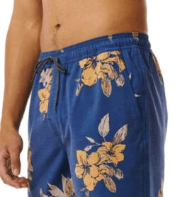 Rip Curl 18" Aloha Hotel Swim Trunks -Daily Swim Wear 8648685748392 washednavy 5a