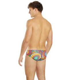 Sporti Groovy Zodiac Libra Brief Swimsuit (26-40) -Daily Swim Wear 8648943534248 libra 5a