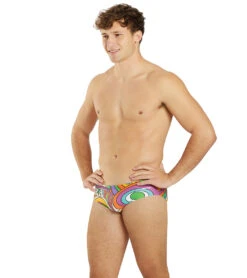 Sporti Groovy Zodiac Libra Brief Swimsuit (26-40) -Daily Swim Wear 8648943534248 libra 6a