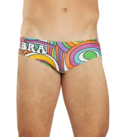 Sporti Groovy Zodiac Libra Brief Swimsuit (26-40) -Daily Swim Wear 8648943534248 libra 7a