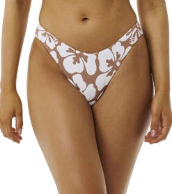 Rip Curl Women's Hibiscus Heat High Cut Cheeky Bikini Bottom -Daily Swim Wear 8648955363496 2t