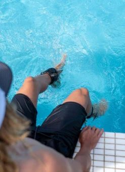 Hydrorevolution Aqualogix MEDIUM Resistance Fin/Cuff -Daily Swim Wear 8650067017896 smoke