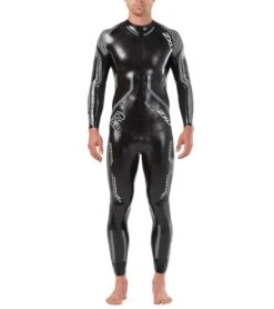 2XU Men's Propel Pro Tri Wetsuit -Daily Swim Wear 8650185506984 blacksilver
