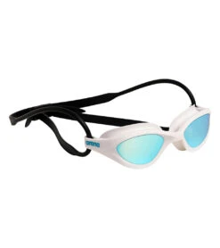 Arena 365 Mirrored Goggle -Daily Swim Wear 8650217816232 mirrorbluewhiteblack 3a