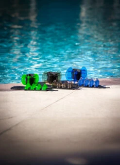 Hydrorevolution Aqualogix LOW Resistance Fin/Cuff -Daily Swim Wear 8650618962088 green 7a