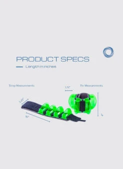 Hydrorevolution Aqualogix LOW Resistance Fin/Cuff -Daily Swim Wear 8650618962088 green 8a