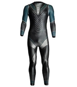 HUUB Men's Pinnacle Wetsuit -Daily Swim Wear 8650714874024 blackbluesilver