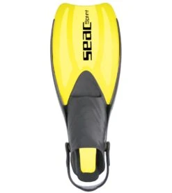 Seac USA Sprint Snorkeling Fins -Daily Swim Wear 8650764255400 yellow