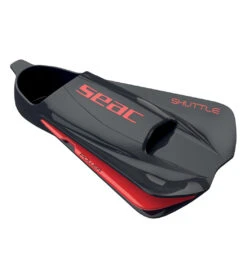 Seac USA Shuttle Power Swim Fins -Daily Swim Wear 8650789453992 blackred 5a