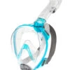 Cressi Kids' Baron Junior Snorkel Mask -Daily Swim Wear 8650814947496 clearaquamarine 1a