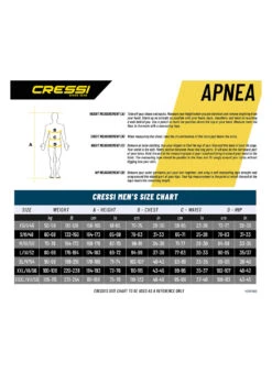 Cressi 5mm Apnea Two Piece Wetsuit 9 Cressi 5mm Apnea Two Piece Wetsuit -Daily Swim Wear 8651116609704 black 2a