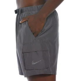 Nike Men's 5" Volley Short Swim Trunks -Daily Swim Wear 8651384750248 irongrey 2a