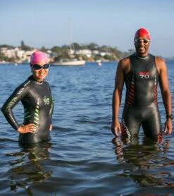 Blueseventy Women's 2024 Reaction Fullsleeve Tri Wetsuit -Daily Swim Wear 8651560878248 black 3a