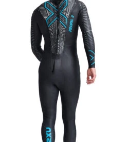 2XU Men's P:2 Propel Tri Wetsuit -Daily Swim Wear 8651723276456 blackaloha 3a