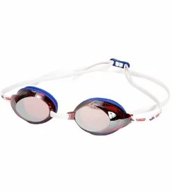 USMS Antifog S2 Goggle -Daily Swim Wear 8651738448040 redlenswhiteframe