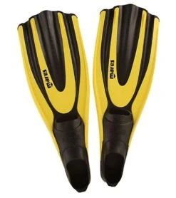 Mares Avanti Superchannel Full Foot Dive Fins -Daily Swim Wear 8651867586728 yellow