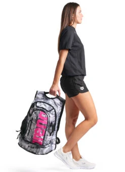 Arena Fastpack 3.0 Allover Backpack -Daily Swim Wear 8651874140328 seabed 7a