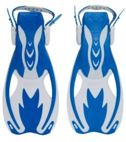 Cressi Kids' Rocks Fins -Daily Swim Wear 8652268896424 bluewhite 3a