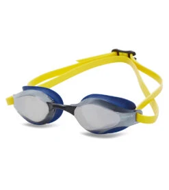 Sporti HydroZoom Velocity Mirrored Goggle 34 Sporti HydroZoom Velocity Mirrored Goggle -Daily Swim Wear 8652579831976 silvermirroredsmokelenslemonstrap 2a