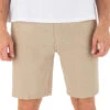 Hurley Men's Phantom Flow 20" Hybrid Shorts -Daily Swim Wear 8652618465448 khaki 1a