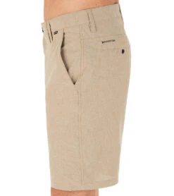 Hurley Men's Phantom Flow 20" Hybrid Shorts -Daily Swim Wear 8652618465448 khaki 4a