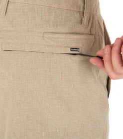 Hurley Men's Phantom Flow 20" Hybrid Shorts -Daily Swim Wear 8652618465448 khaki 5a